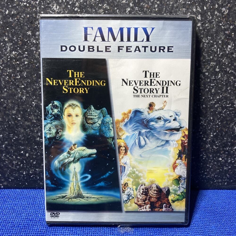 The NeverEnding Story 1 & 2 DVD Double Feature NEW Sealed Family 2-Movie Set